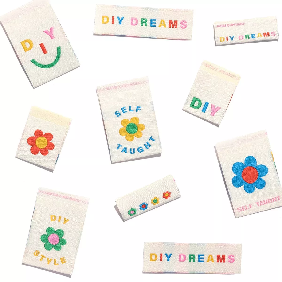 ‘DIY Dreams’ DIY Daisy x Kylie And The Machine Labels Multi Pack