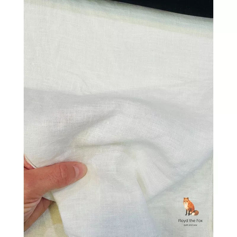 lino volpe | stone-washed leinen aus apulien |extra-breit |bianco