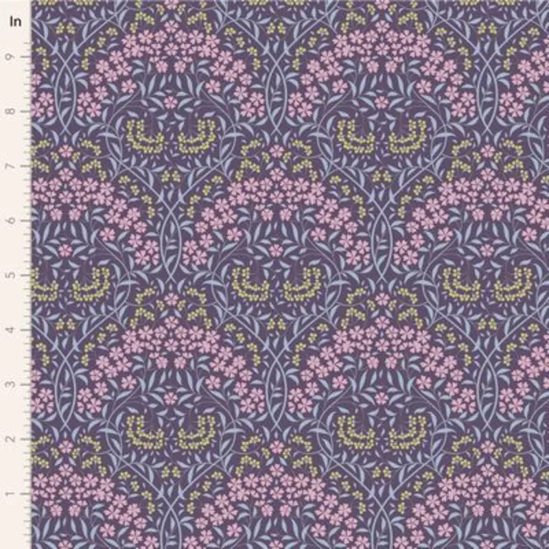 “Sanctuary”- Larissa Eggplant by Tone Finnanger for Tilda