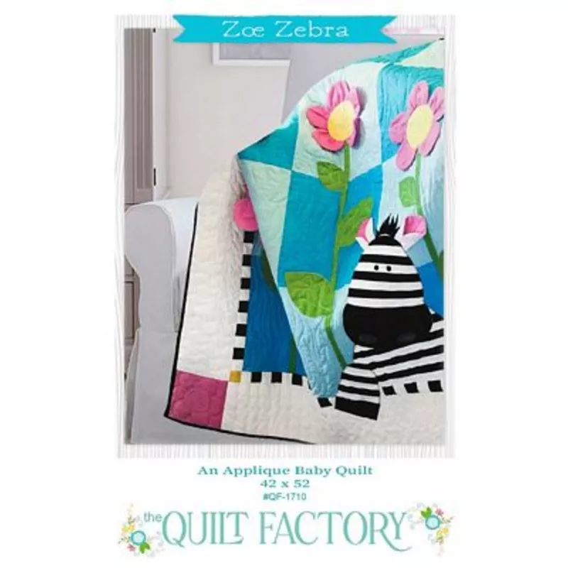 Zoe Zebra Quilt Pattern