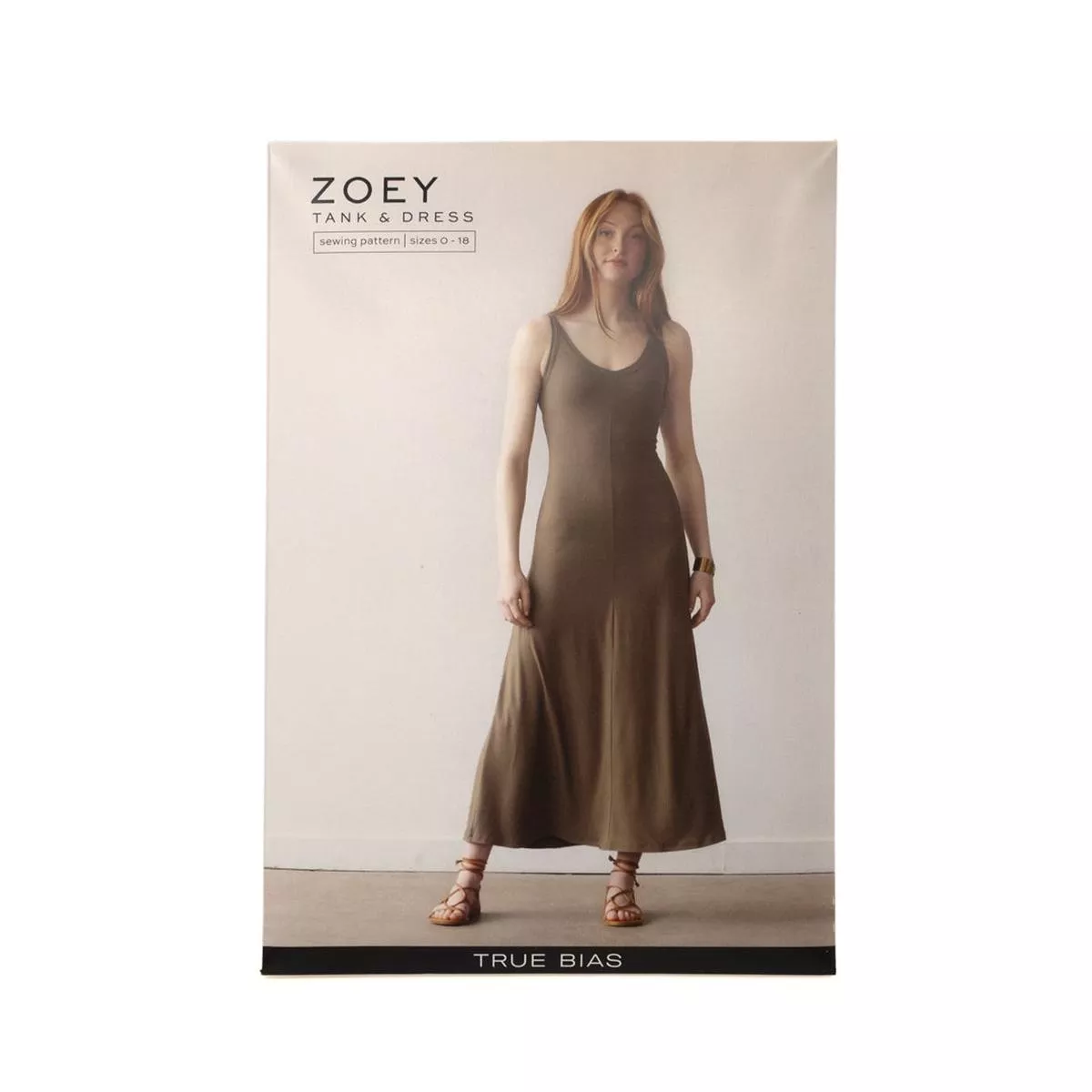 Zoey Tank & Dress – True Bias, Size 0-18